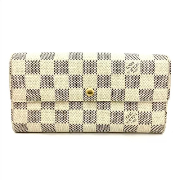 SOLD❤️Louis Vuitton Azur Speedy 25 & Sarah Wallet - Picture 12 of 16